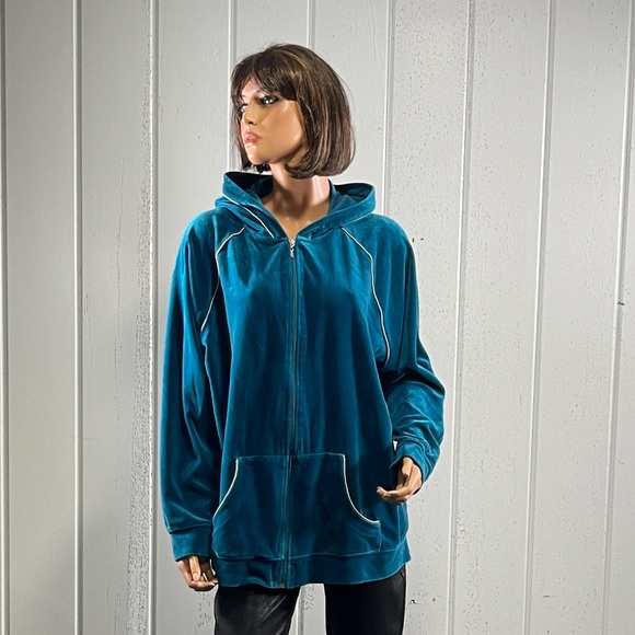 *St. John’s Bay Active Woman’s Zip Hoodie Jacket Sz 2X - Picture 9 of 10